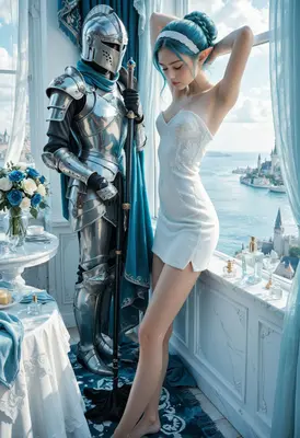 The Knight and the Elf Princess