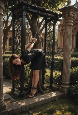 Captive in the Garden Pavilion