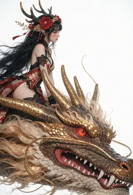 Empress Riding the Golden Dragon