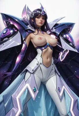 Cosmic Empress in Stellar Armor