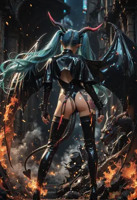 Demon Queen in the Burning City