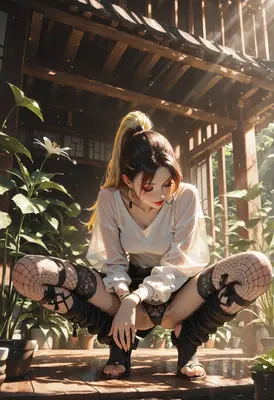 Sunlight Resting in the Garden