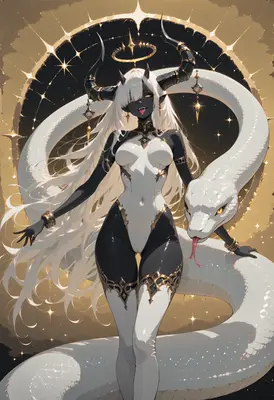 Celestial Serpent Queen of the Void