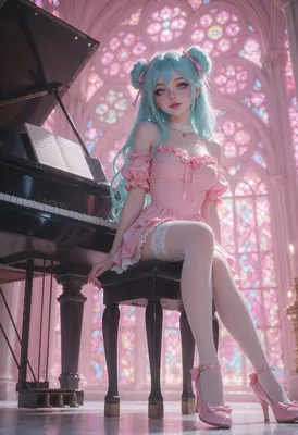 Melody in a Stained Glass Cathedral