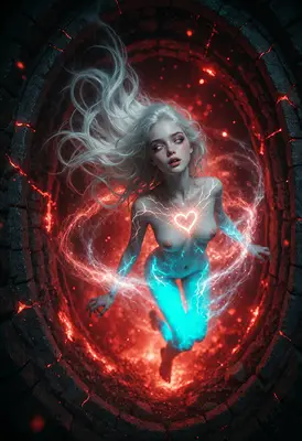 Ethereal Heart Within The Abyss