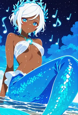 Melody of the Deep Sea Mermaid