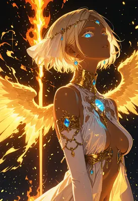 Radiant Seraph of Eternal Flame