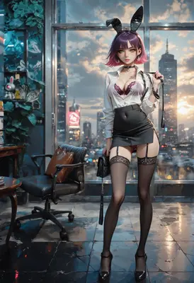 Urban Bunny Office Aesthetic