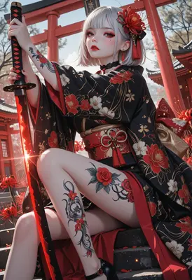 Crimson Blade Guardian at Shrine