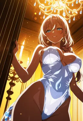 Golden Hour Elegance in Silk