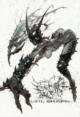 Abyssal Demon Queen in Liquid Armor