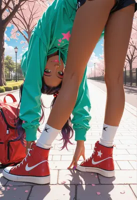 Upside Down Cherry Blossom Stroll