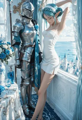 The Knight and the Elf Princess