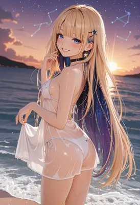Starlit Beachside Serenade