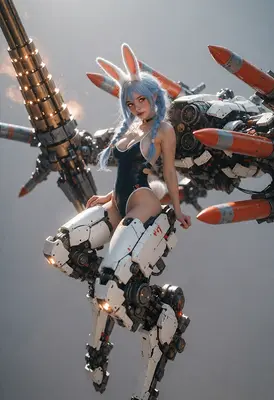 Cybernetic Bunny Girl Heavy Artillery