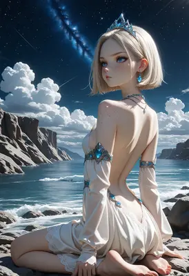Celestial Princess by the Sea