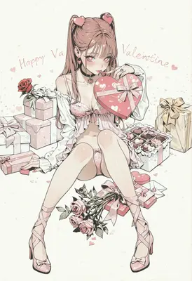 Sweet Valentine Surprise with Pink Accents