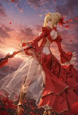 Empress Nero at Sunset