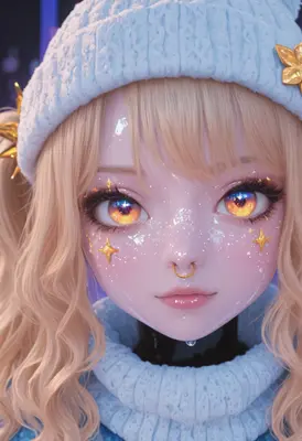 Stellar Gaze in Winter Knits