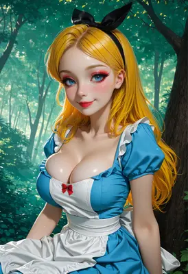 Alice in the Enchanted Forest