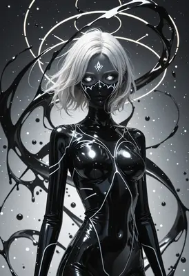 Ethereal Being of Liquid Shadow