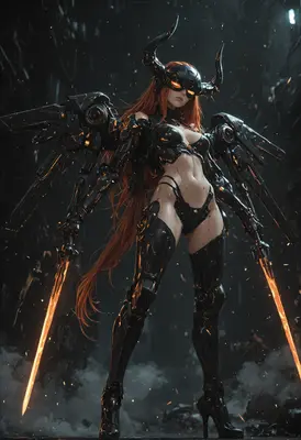 Cybernetic Demon Queen of Darkness