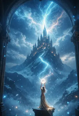 Summoning the Storm Over Ancient Peaks