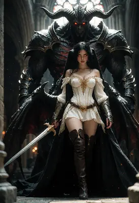 Warrior Nun and the Shadow Demon