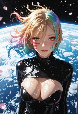 Cosmic Beauty Above the Earth