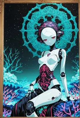 Celestial Automaton of the Coral Sea