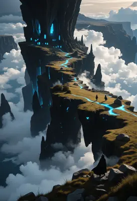 Journey to the Glowing Celestial Spire