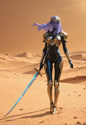 Golden Warrior Queen of the Sands