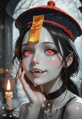 Glow of the Crimson Eyed Jiangshi