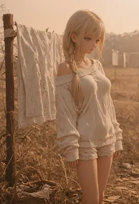 Quiet Afternoon in the Golden Fields