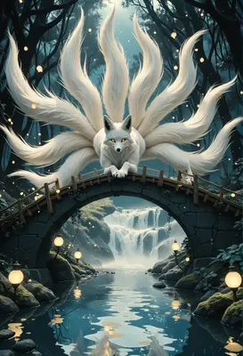 Guardian of the Enchanted Stone Bridge