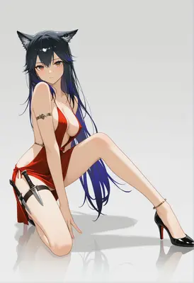 Sultry Assassin with Wolf Ears
