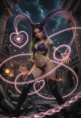Mystical Enchantress of Ruined Temples