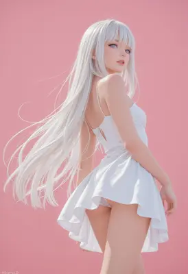 Ethereal Beauty in White