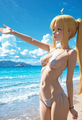 Sunny Day at the Beach