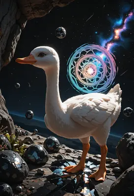 Cosmic Goose and the Celestial Portal