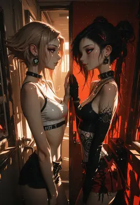 Two Shades of Crimson Duality