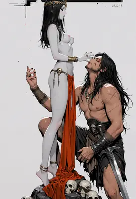 The Pale Queen and Her Warrior