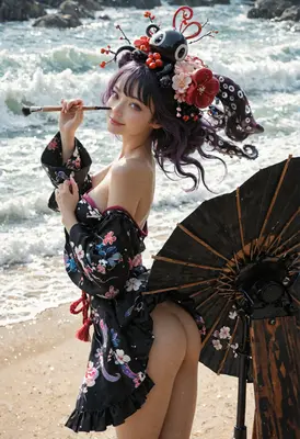 Octopus Spirit at the Seashore