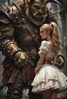 The Orc Warrior and the Maiden