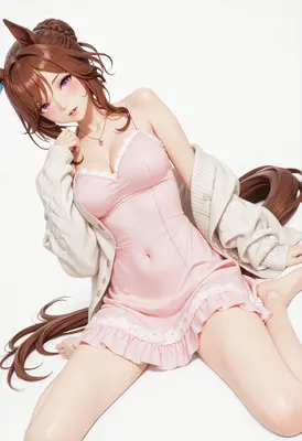 Cozy Pink Loungewear Horse Girl