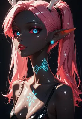 Glow of the Midnight Elf Maiden