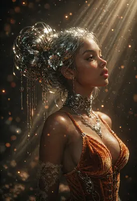Ethereal Beauty in Golden Light