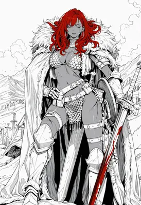 Red Haired Warrior of the Wasteland