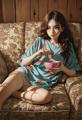 Relaxing Afternoon With A Lobster Snack