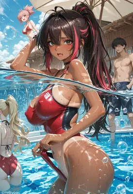 Summer Fun at the Sunny Pool